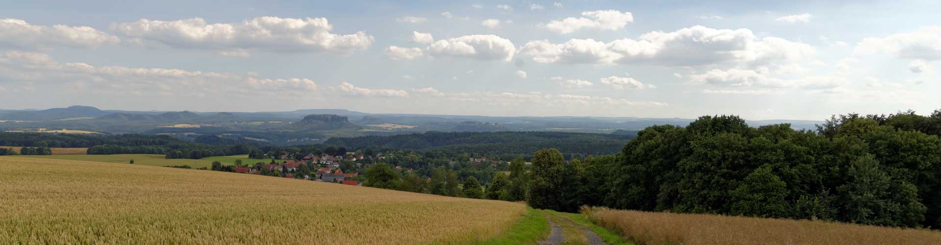 Blick auf Rathewalde